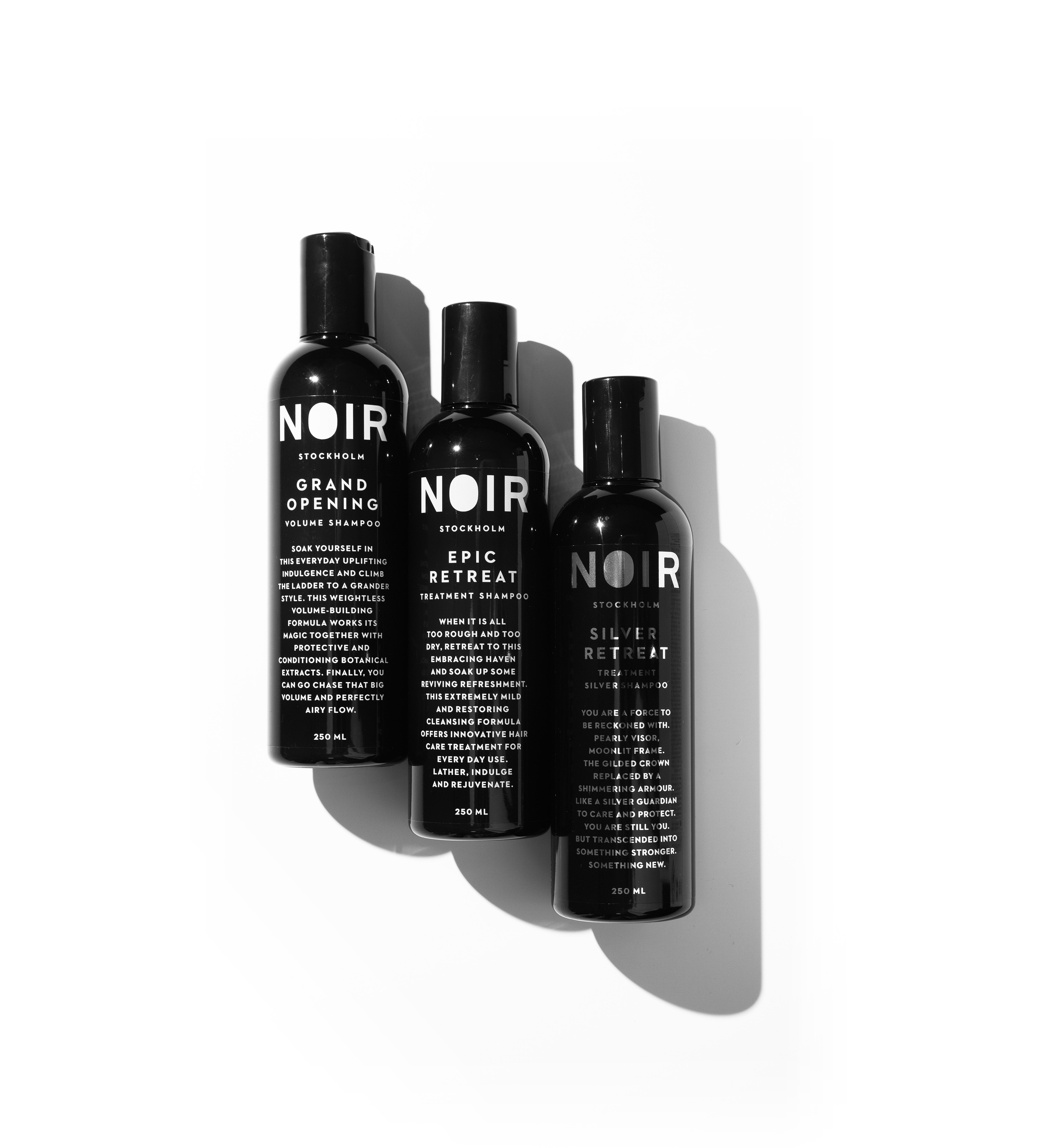 NOIR Stockholm producten voor salons